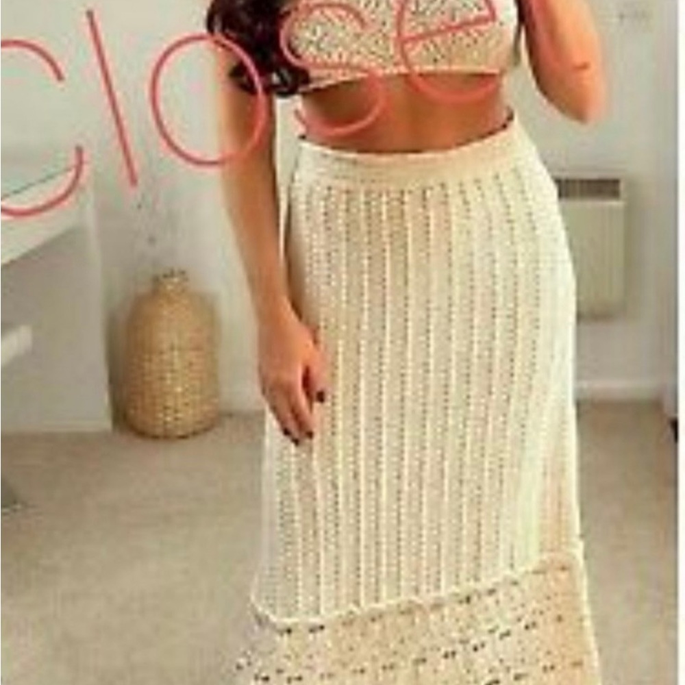 NEW Zara Crochet Set